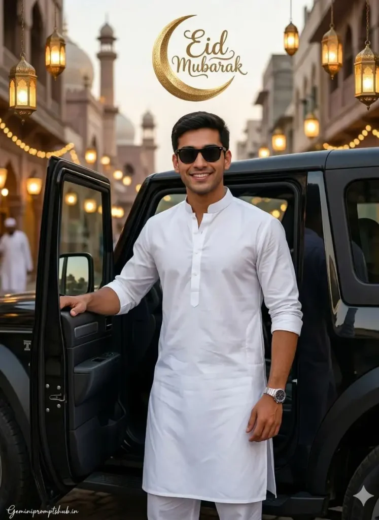 Eid Mubarak AI Photo Prompt
