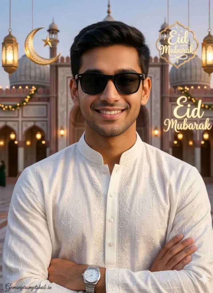 Eid Mubarak AI Photo Prompt