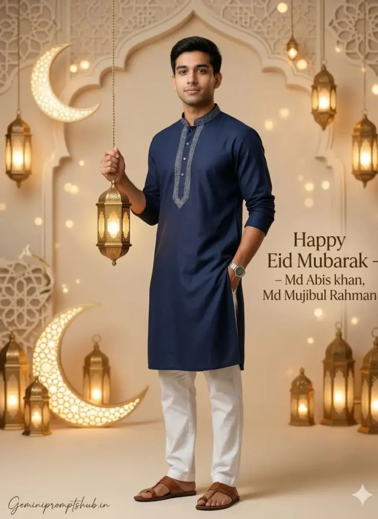 Eid Mubarak AI Photo Prompt