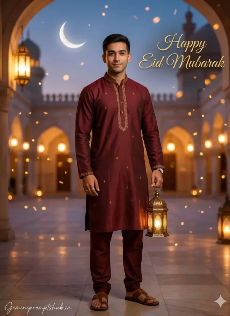 Eid Mubarak AI Photo Prompt