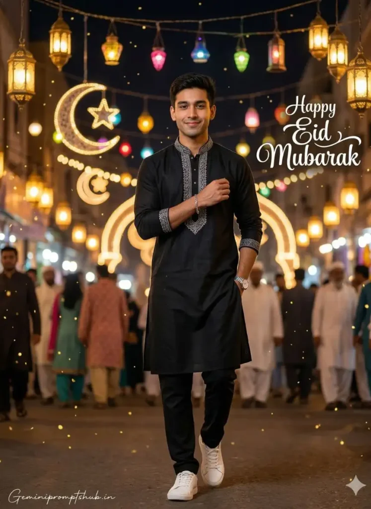 Eid Mubarak AI Photo Prompt