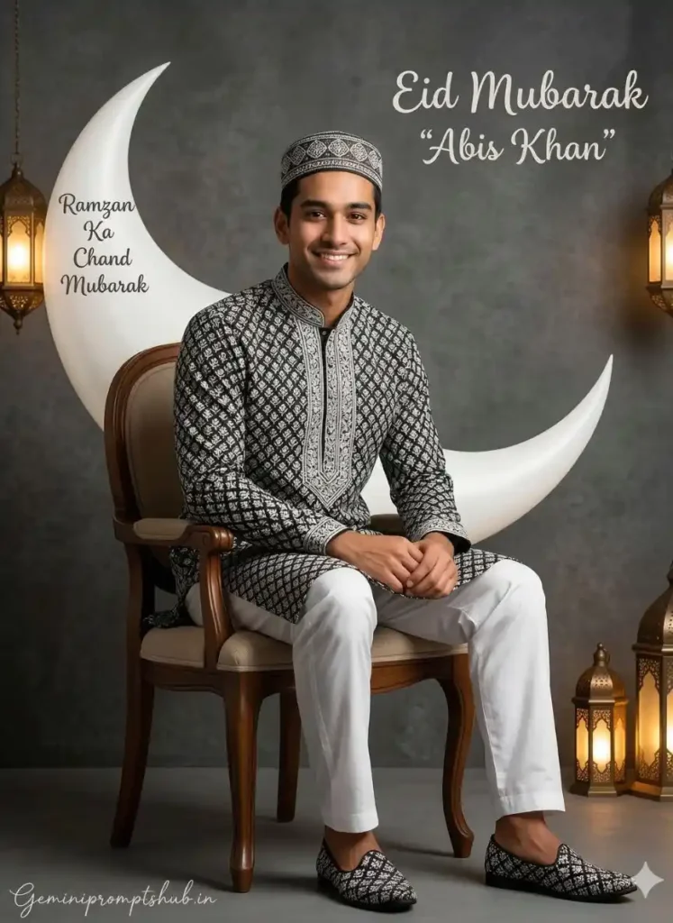 Eid Mubarak AI Photo Prompt