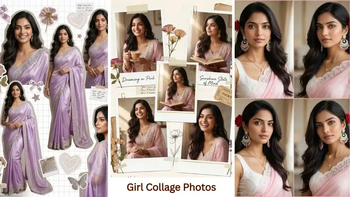 Gemini AI Girl Collage Photo Prompts