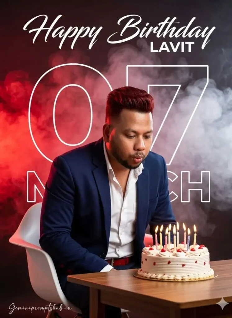 Gemini Happy Birthday Photo Prompts