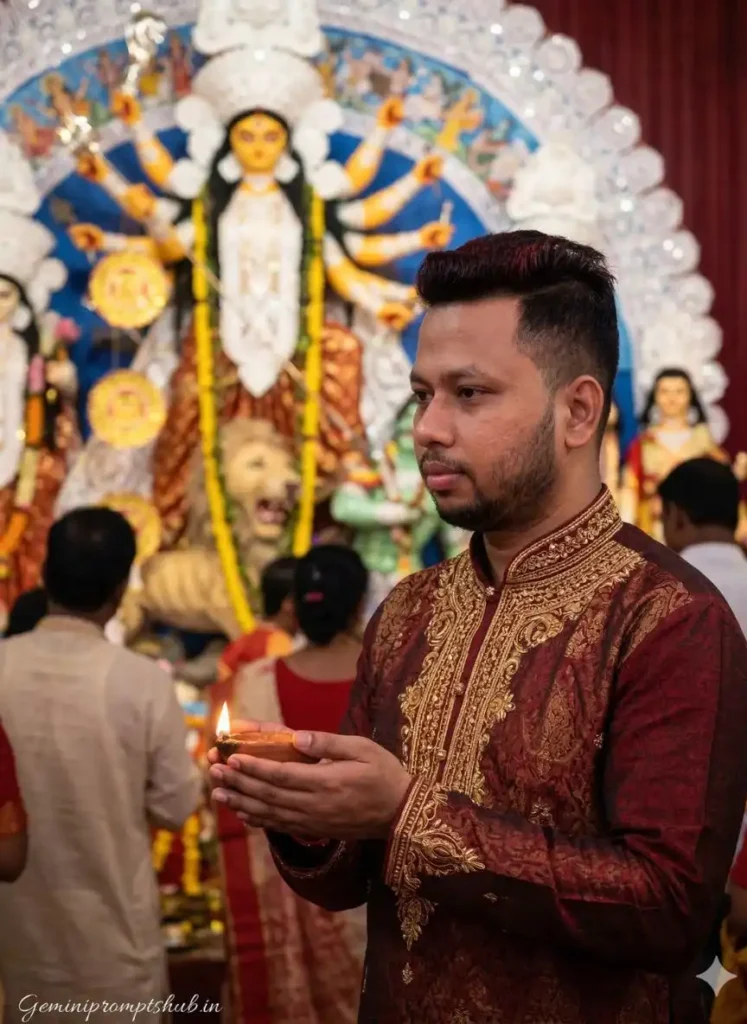 Gemini Navratri AI Photo Editing Prompt