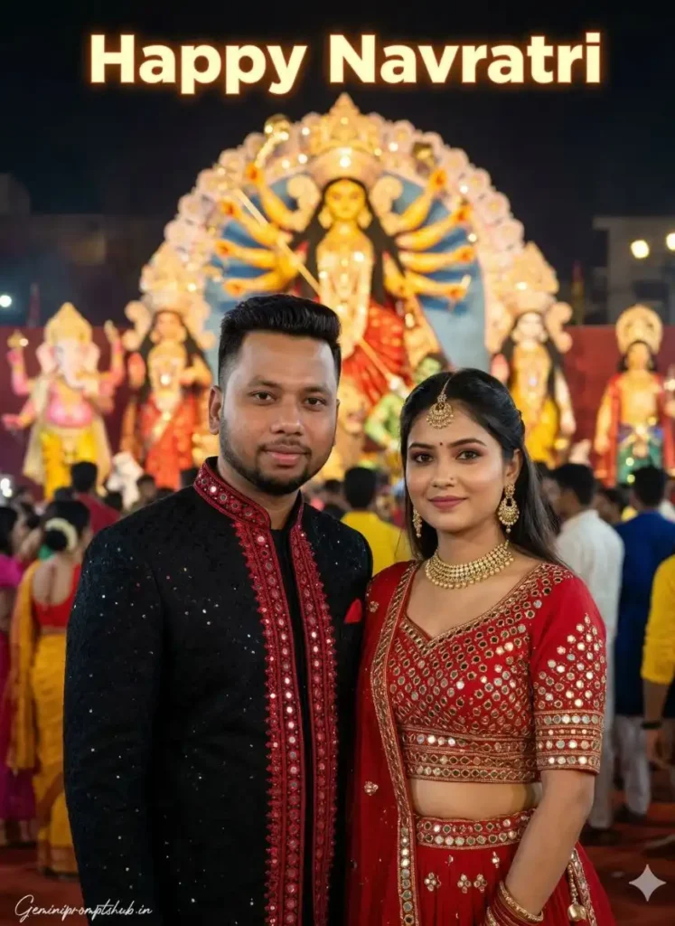 Gemini Navratri AI Photo Editing Prompt