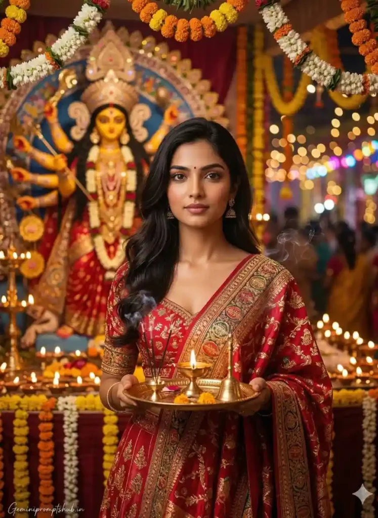 Gemini Navratri AI Photo Editing Prompt