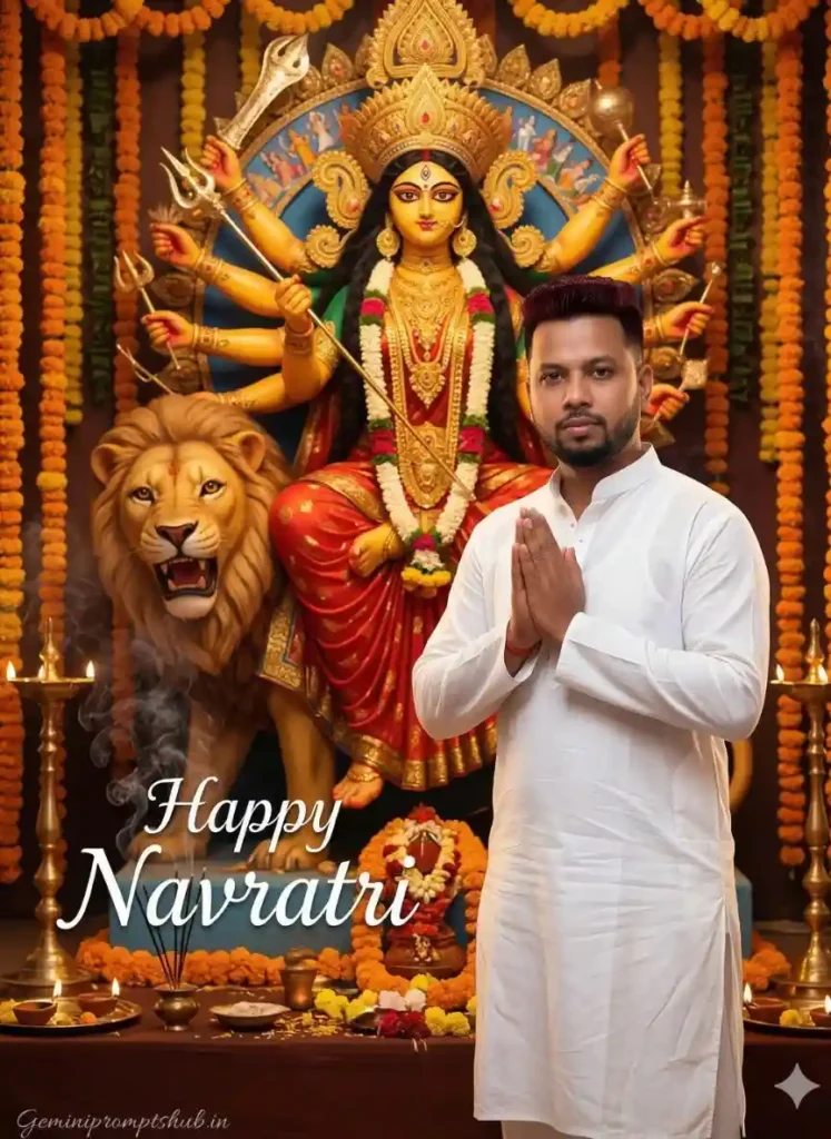 Gemini Navratri AI Photo Editing Prompt