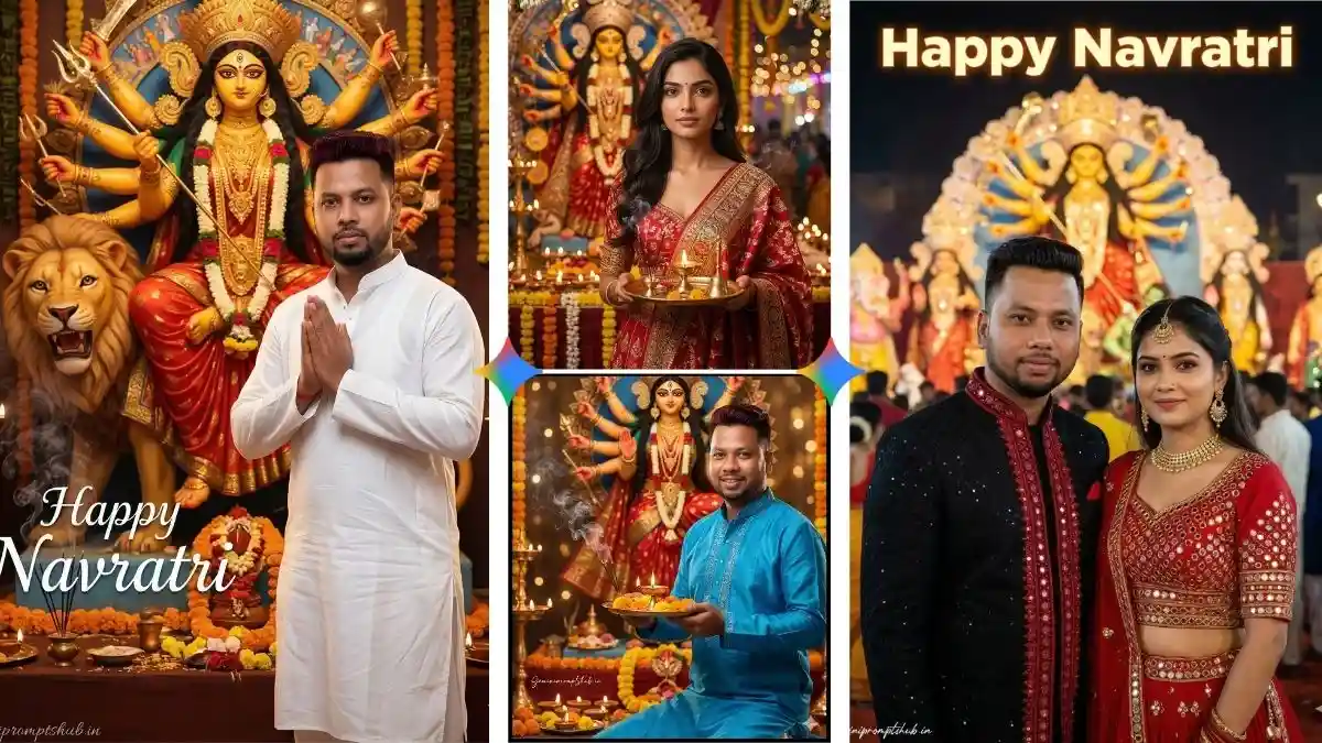 Gemini Navratri AI Photo Editing Prompt