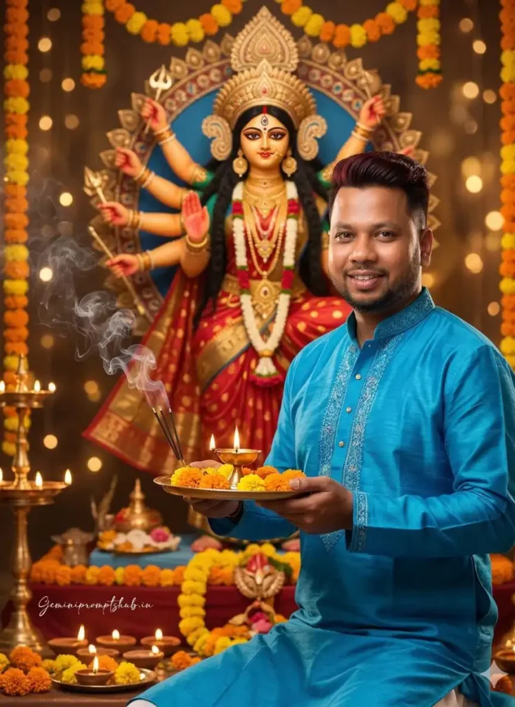 Gemini Navratri AI Photo Editing Prompt