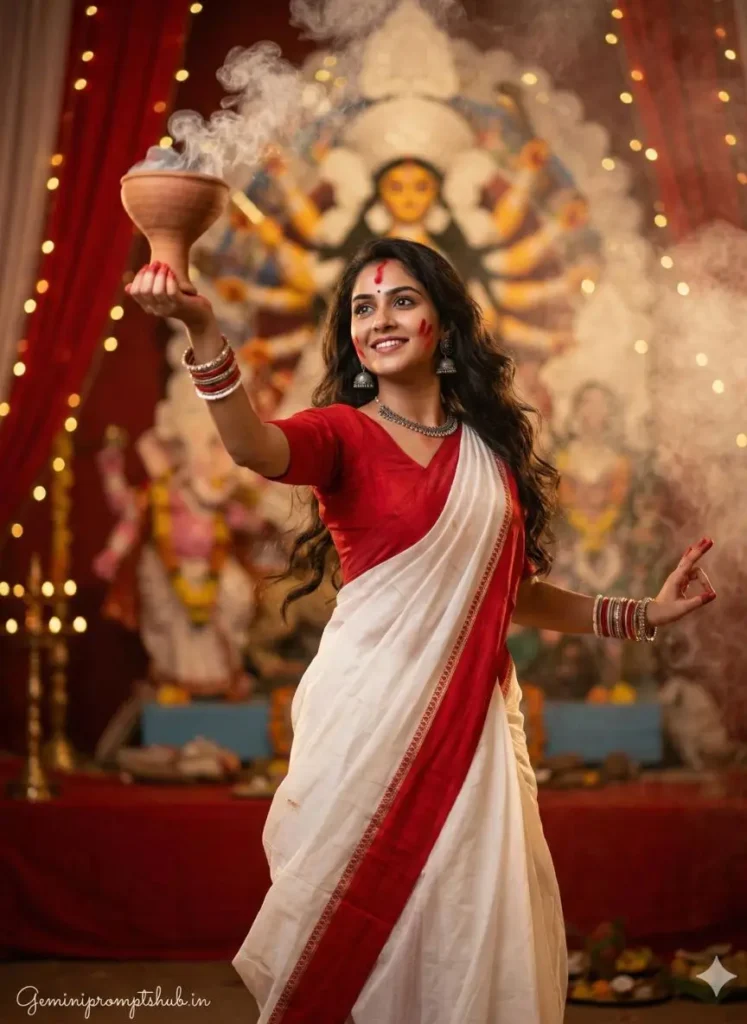 Girls Navratri AI Photo Editing Prompts
