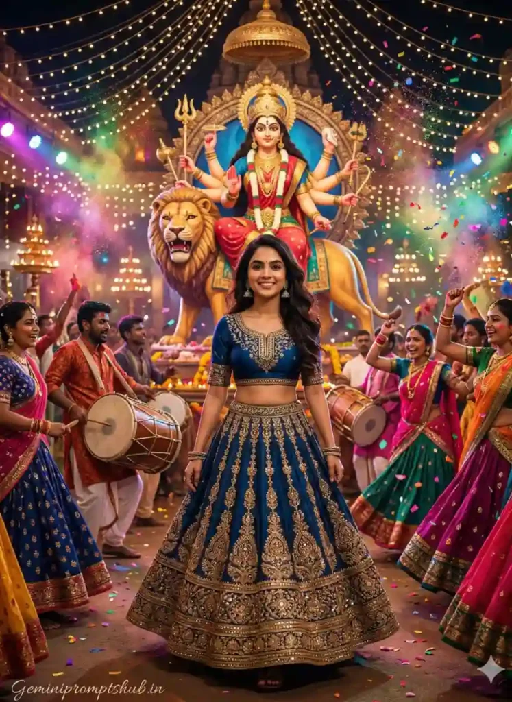 Girls Navratri AI Photo Editing Prompts