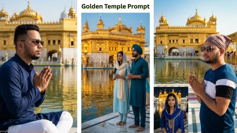 Golden Temple AI Photo Editing Prompt