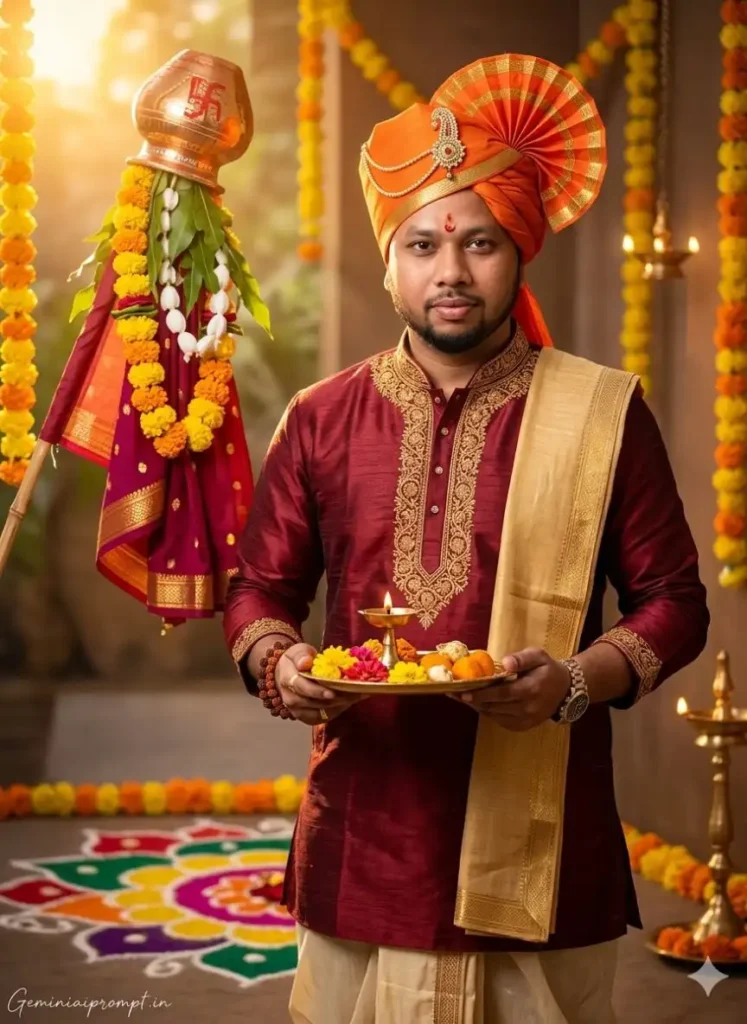 Gudi Padwa Photoshoot Prompt