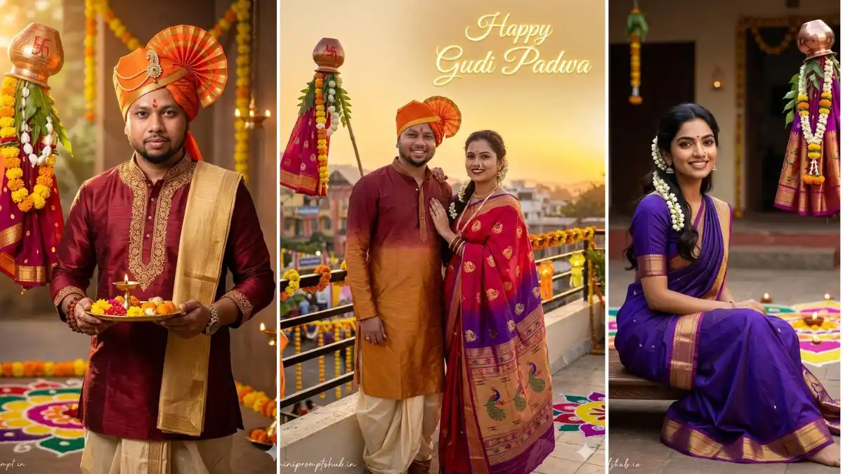 Gudi Padwa Photoshoot Prompt