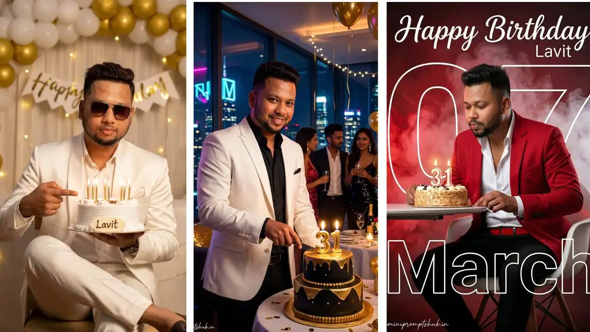 Happy Birthday AI Photo Prompts