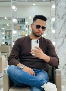 Mirror Selfie AI Photo Prompt for Boys