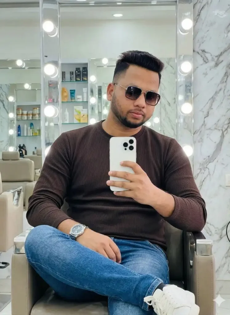 Mirror Selfie AI Photo Prompt for Boys