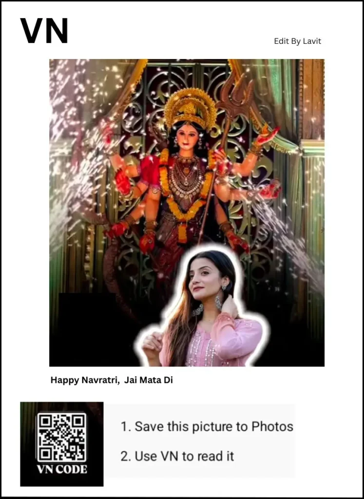 Navratri VN Template QR Code