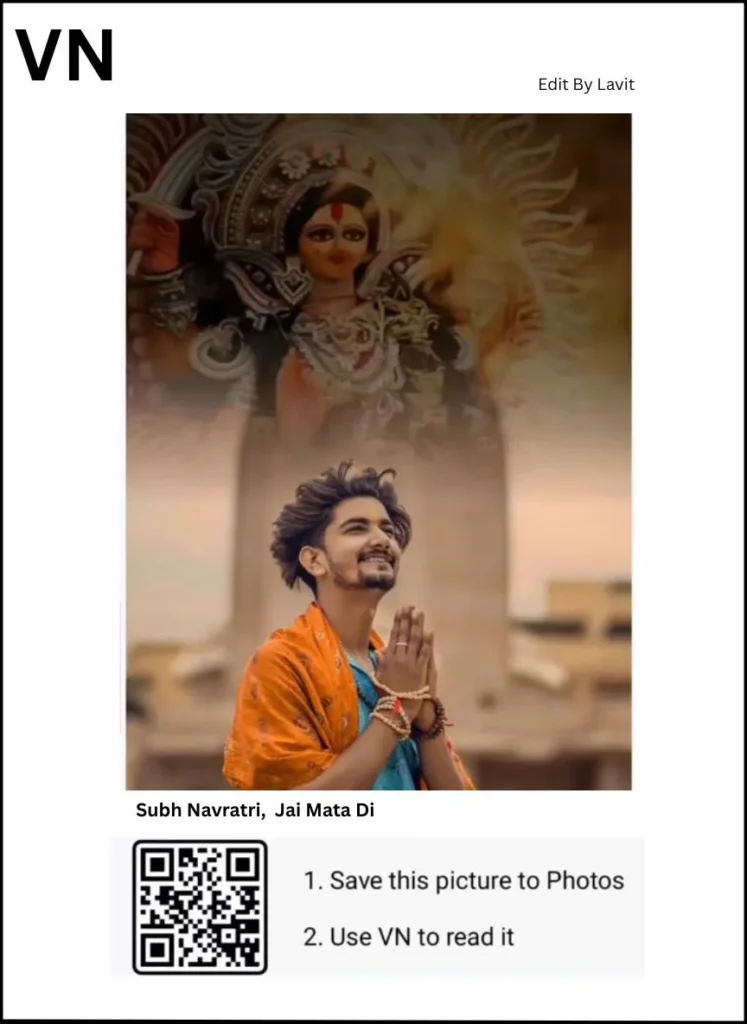 Navratri VN Template QR Code