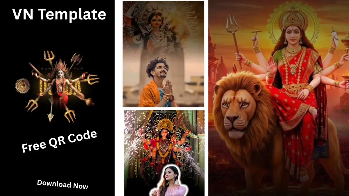 Navratri VN Template QR Code