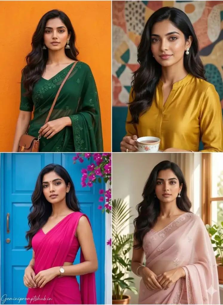 Trending Gemini AI Girl Collage Photo Prompts