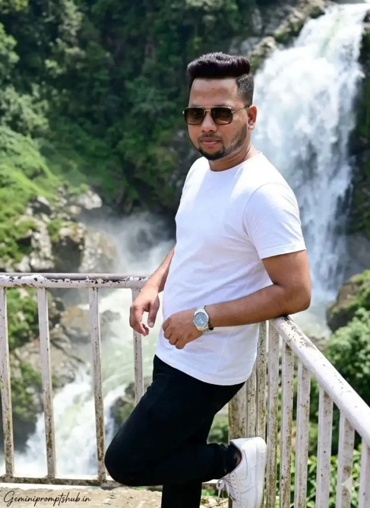 Waterfall AI Photo Prompt