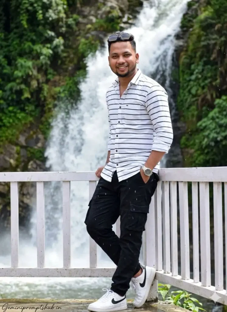 Waterfall AI Photo Prompt