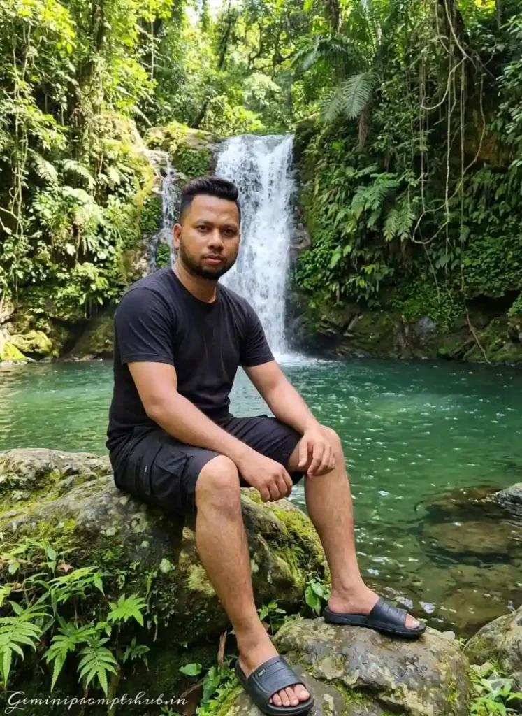 Waterfall AI Photo Prompt