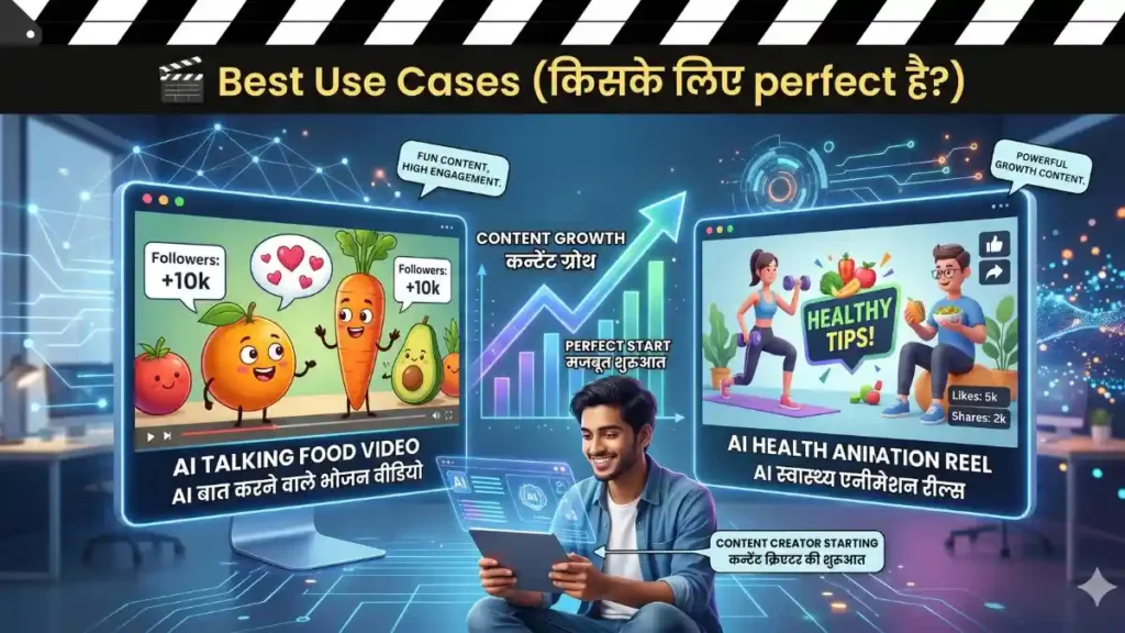 AI Talking Food Video