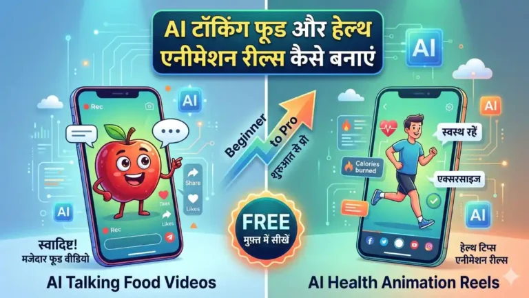 AI Talking Food Video