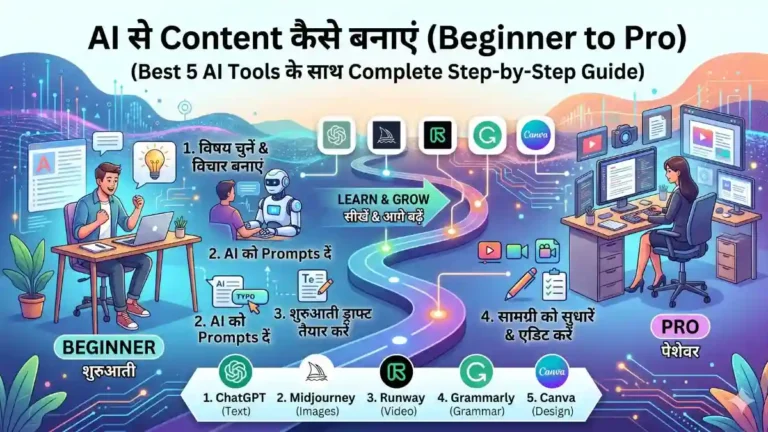 AI से Content कैसे बनाएं