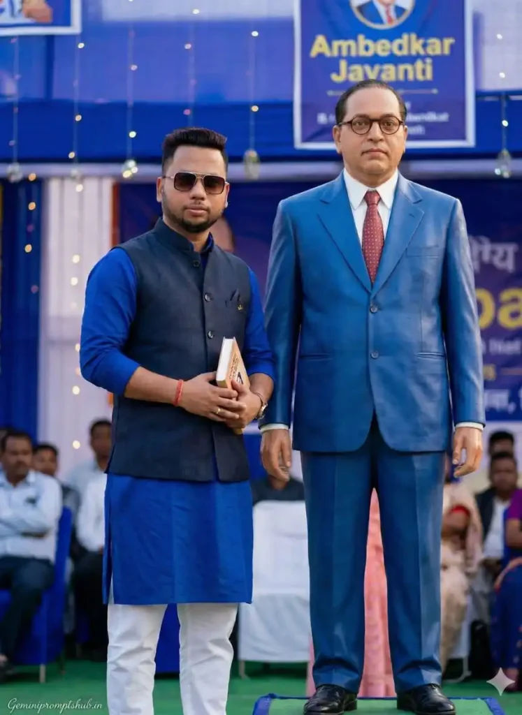 Baba Saheb Ambedkar AI Photo Prompt for Boy