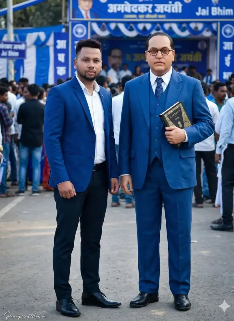 Baba Saheb Ambedkar AI Photo Prompt for Boy