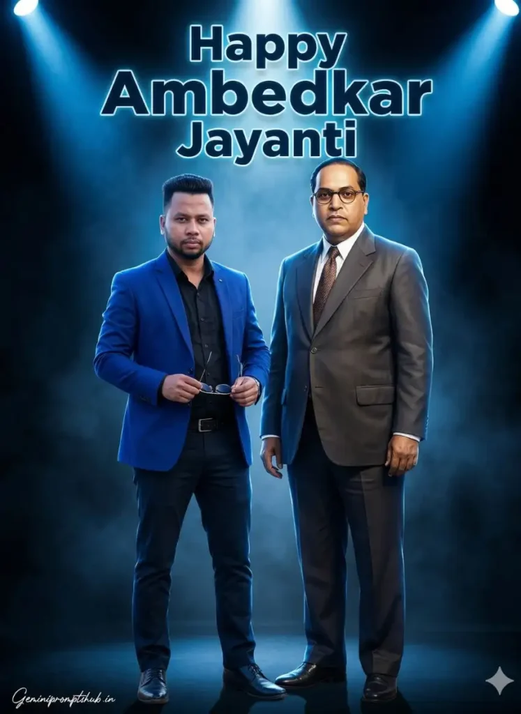 Baba Saheb Ambedkar AI Photo Prompt for Boy