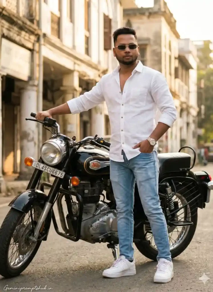 Bullet Bike AI Photo Editing Prompt