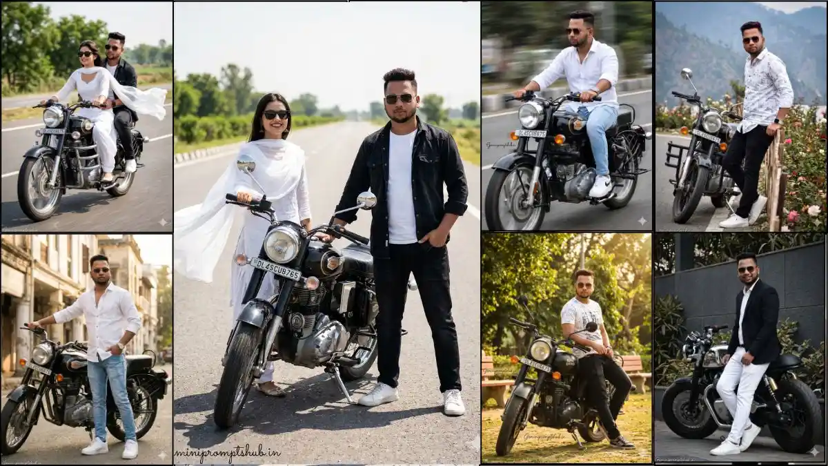Bullet Bike AI Photo Editing Prompt