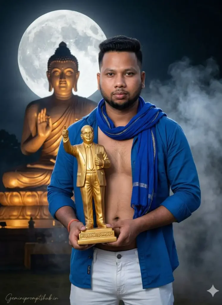 Dr Babasaheb Ambedkar AI Photo Editing Prompt