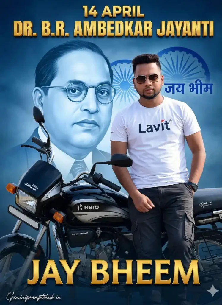 Dr Babasaheb Ambedkar AI Photo Editing Prompt