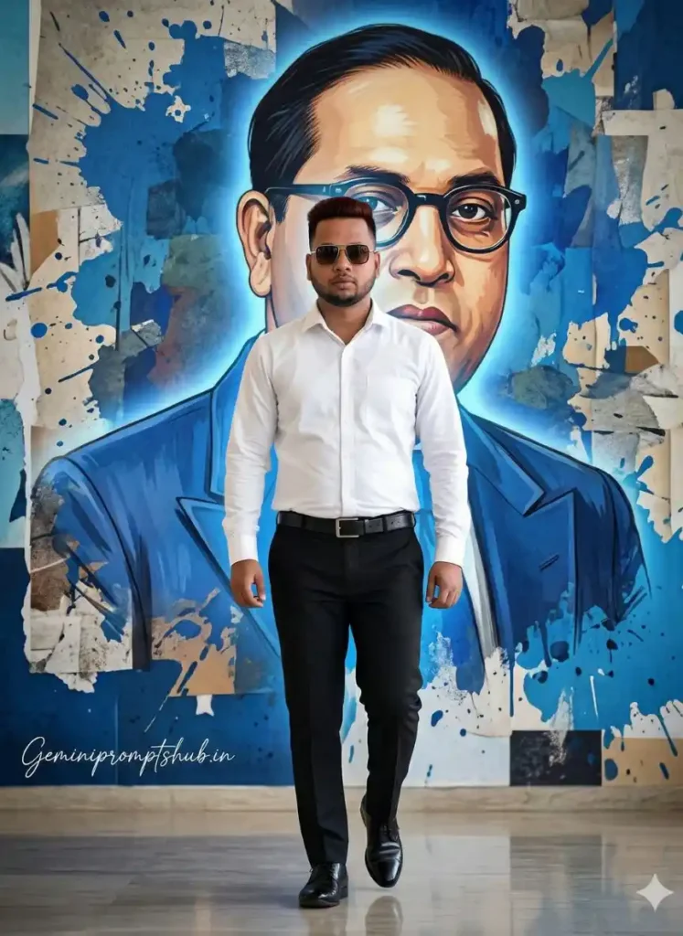 Dr Babasaheb Ambedkar AI Photo Editing Prompt