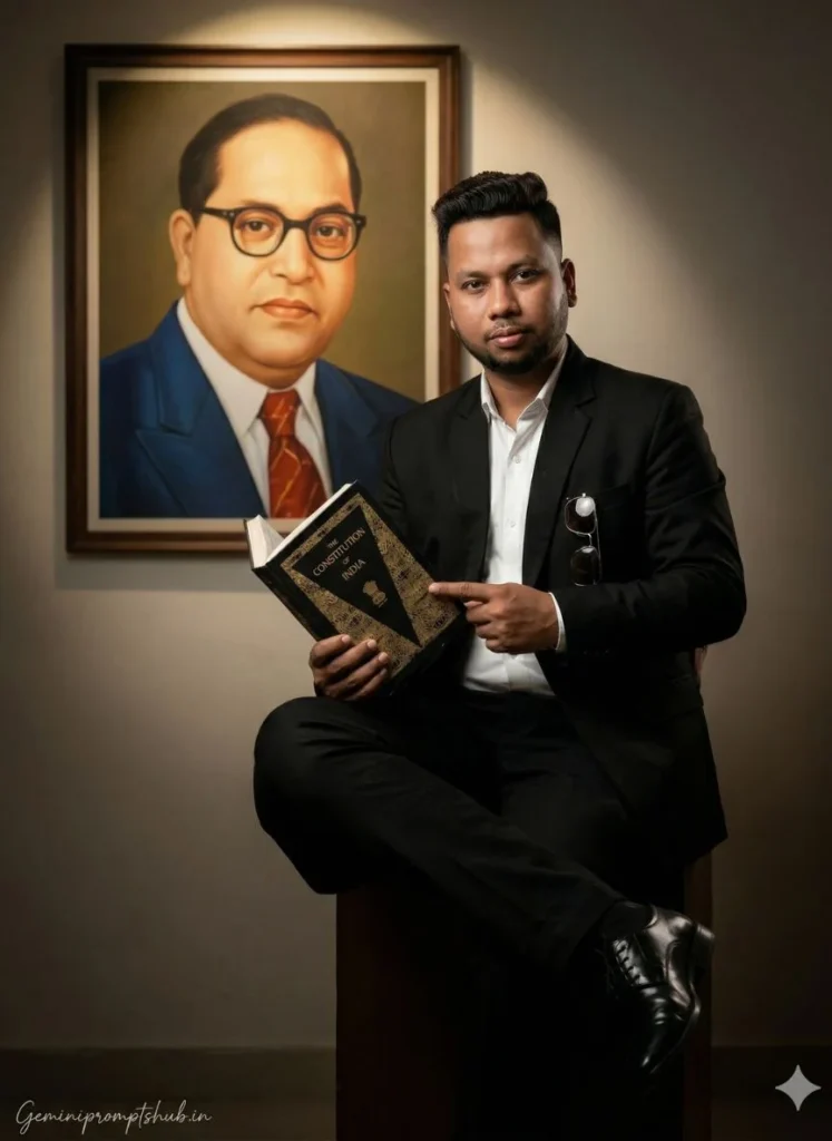 Dr Babasaheb Ambedkar AI Photo Editing Prompt