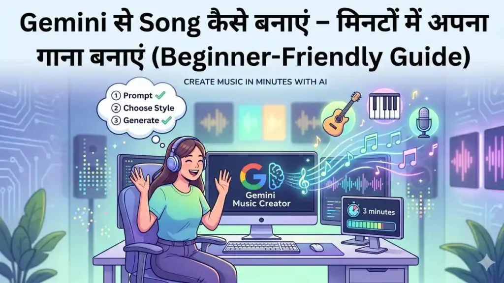 Gemini से Song कैसे बनाएं