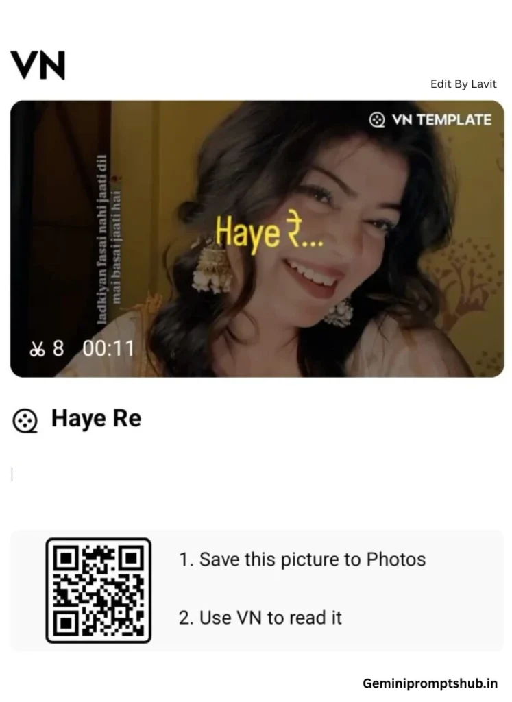 Haaye Re Haaye VN Template