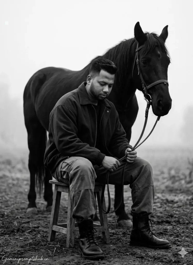 Horse Riding Photo Prompt