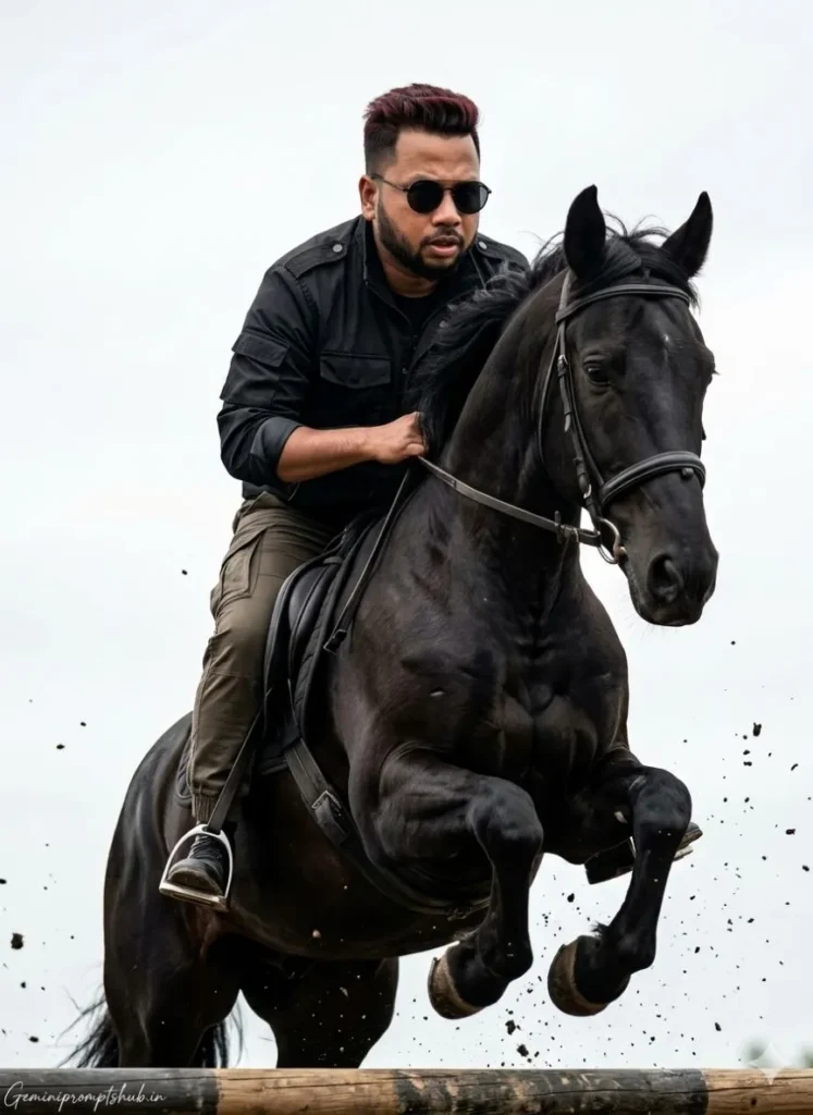 Horse Riding Photo Prompt