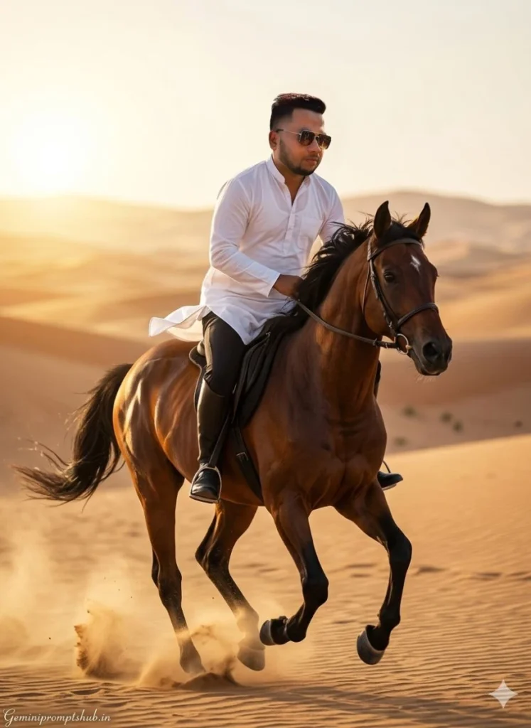 Horse Riding Photo Prompt