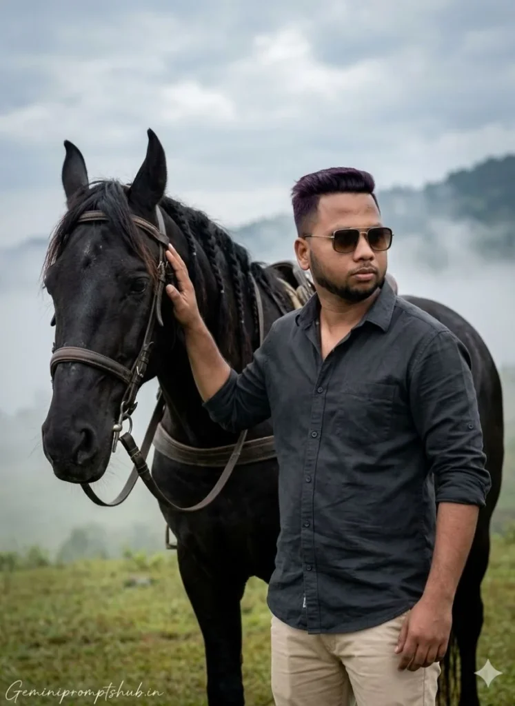 Horse Riding Photo Prompt