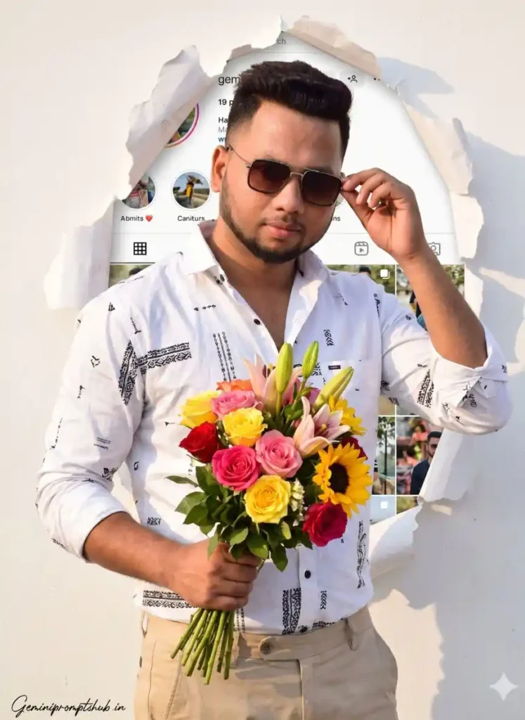 Instagram AI photo editing prompt