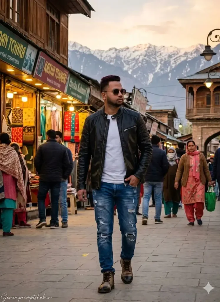 Kashmiri Boy AI Photo Prompt