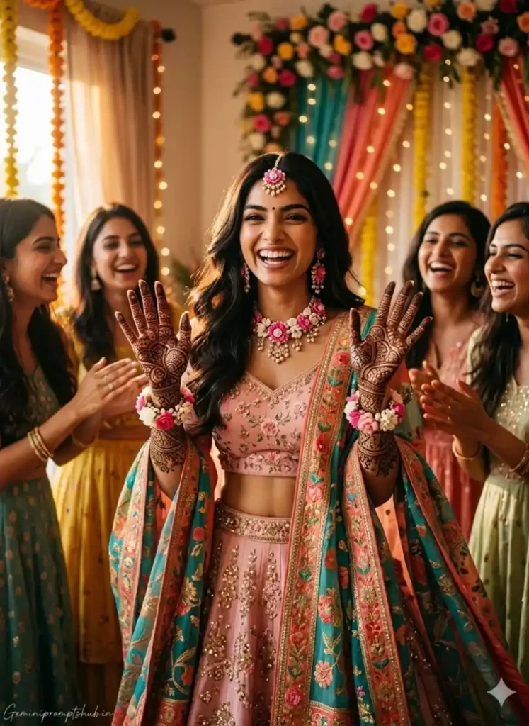 Mehndi Ceremony Photo Prompt